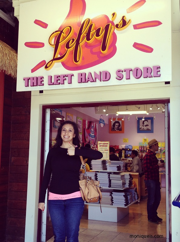 Lefty's the left hand store, Pier 39, San Francisco, California